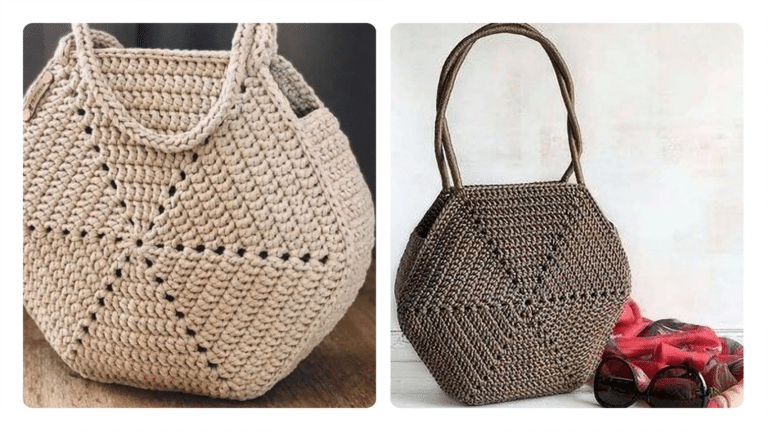 Crochê para Iniciantes : Como Fazer Bolsas de Croche Passo a Passo!