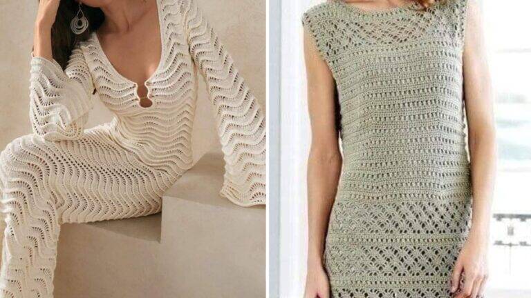 Tecendo Elegância: Técnicas Avançadas para Vestidos de Crochê Deslumbrantes
