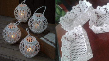 Ideias de Artesanato Fácil com Crochê Endurecido