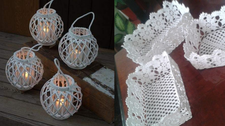 Ideias de Artesanato Fácil com Crochê Endurecido