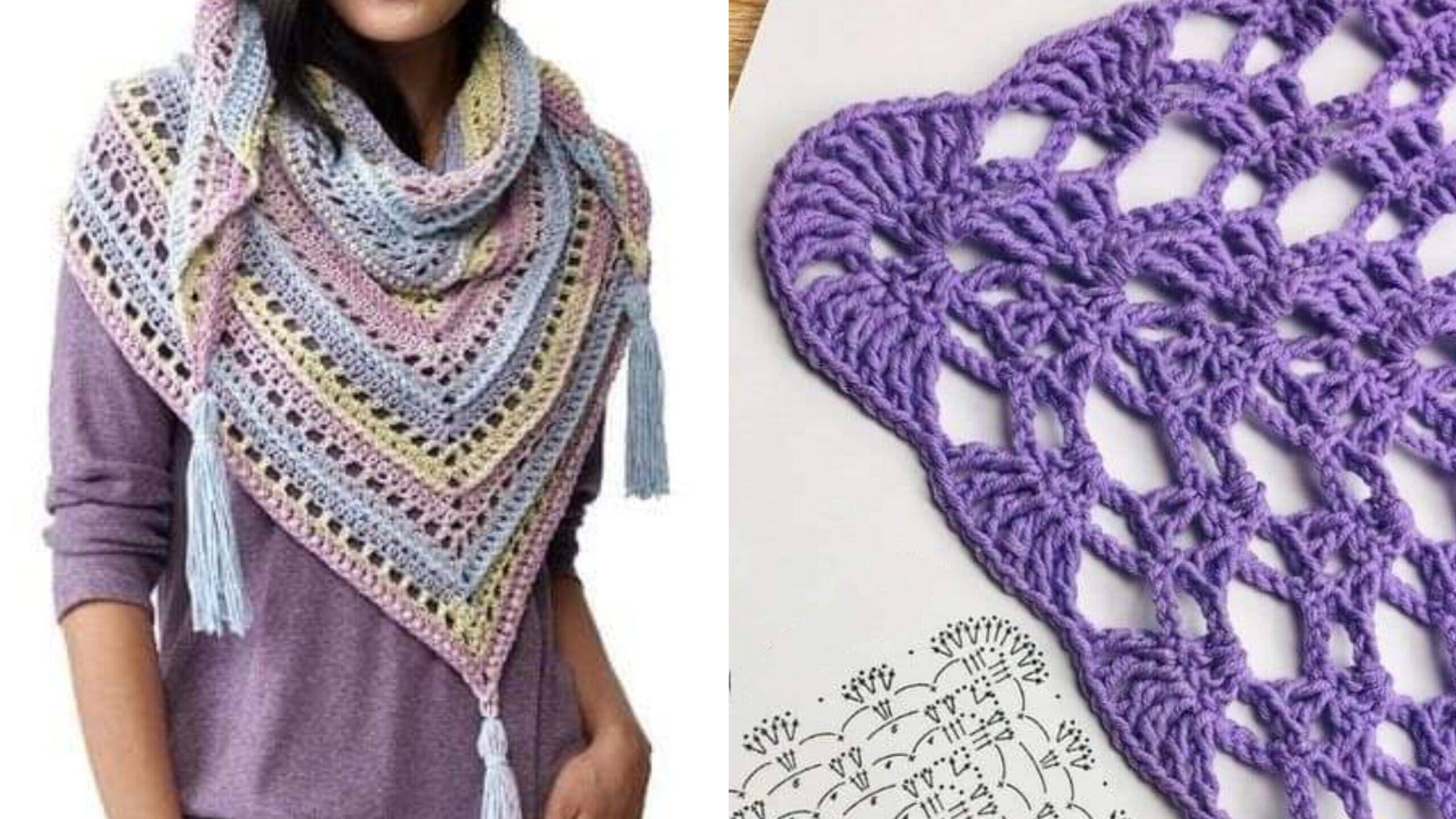 Pontos de Crochê Diferentes para Xales: Dicas e Inspirações para