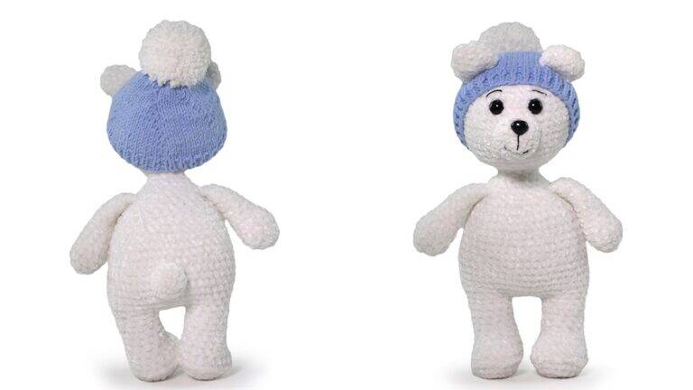 Amigurumi do Ursinho Polar: O Projeto Perfeito para o Natal!