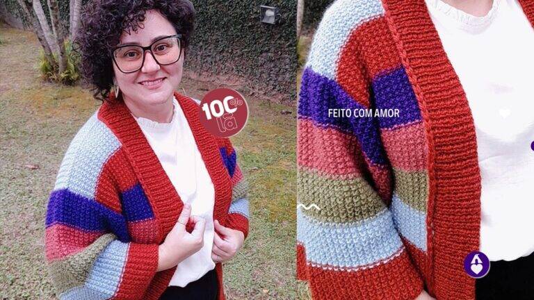 Kimono de Tricô: Sofisticação e Leveza Para Seu Visual!