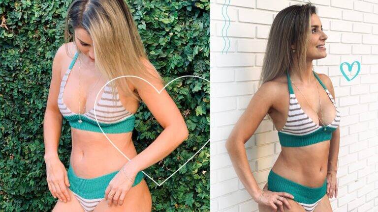 Biquíni de Tricô Campeche: Conforto e Estilo para o Verão!