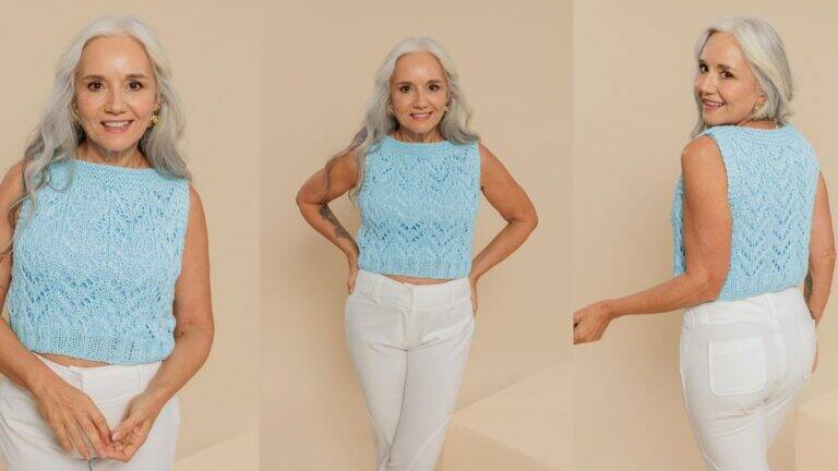 Blusa de Tricô Candy: Uma Peça Linda e Atemporal!