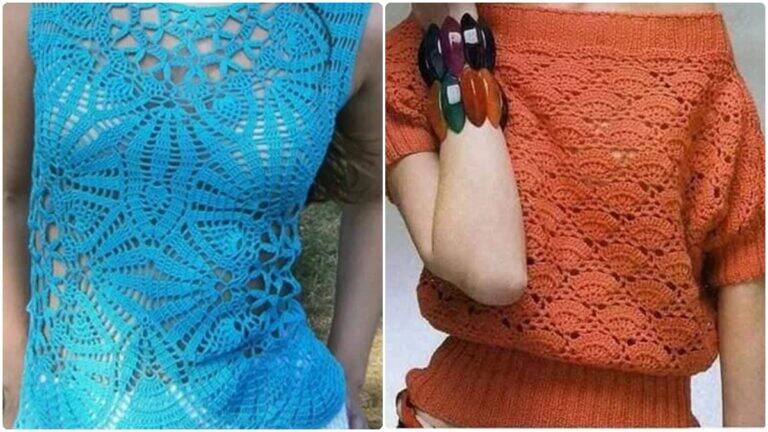 Blusas de Crochê para o Verão: Peças Cheias de Charme para Você!