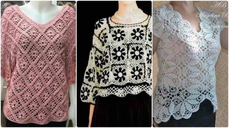 Descubra como Criar Blusas de Crochê Incríveis com o Nosso Guia Completo!