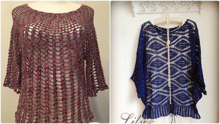 Descubra o Mundo das Blusas de Crochê com Peças Lindas e Únicas!