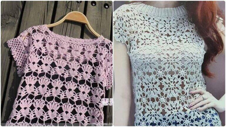 Lindas Blusas de Crochê: Estilo para Qualquer Ocasião!