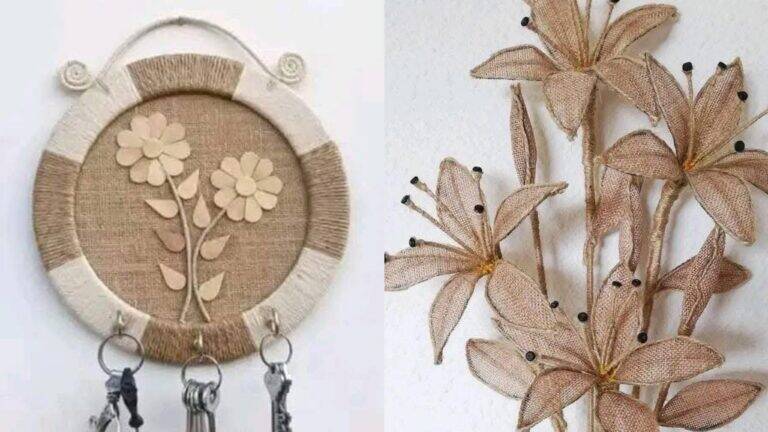 Arte com Juta: Como Transformar esse Material Natural em Peças Incríveis
