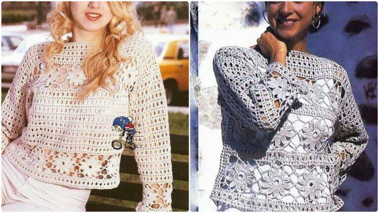 Aprenda a Criar Essas Lindas Blusas de Crochê e Veja uma Receita Completa!