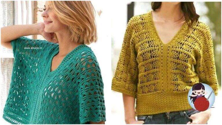 Veja 15 Blusas de Crochê que Vão Virar Tendência em 2025!