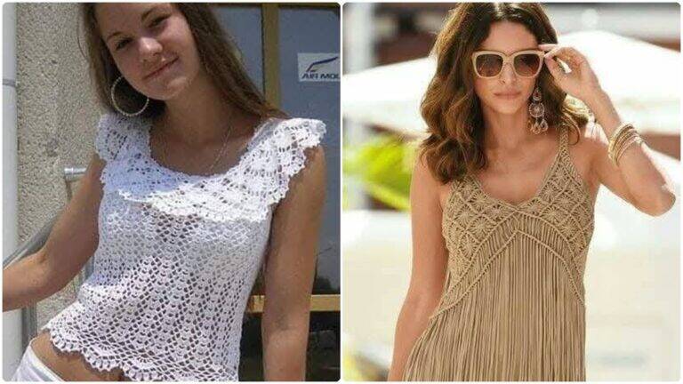 Redescubra as Blusas de Crochê na Moda Atual: Peças Charmosas!