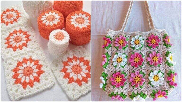 Squares de Crochê: A Base Perfeita para Criar Peças Lucrativas