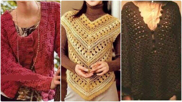 Blusas de Crochê Charmosas e Elegantes: Toques Delicados!
