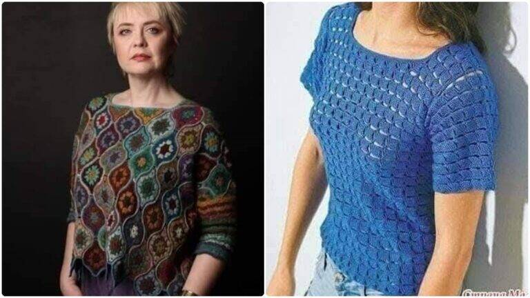 Blusas de Crochê com Gráficos: Aprenda a Criar Peças Únicas!