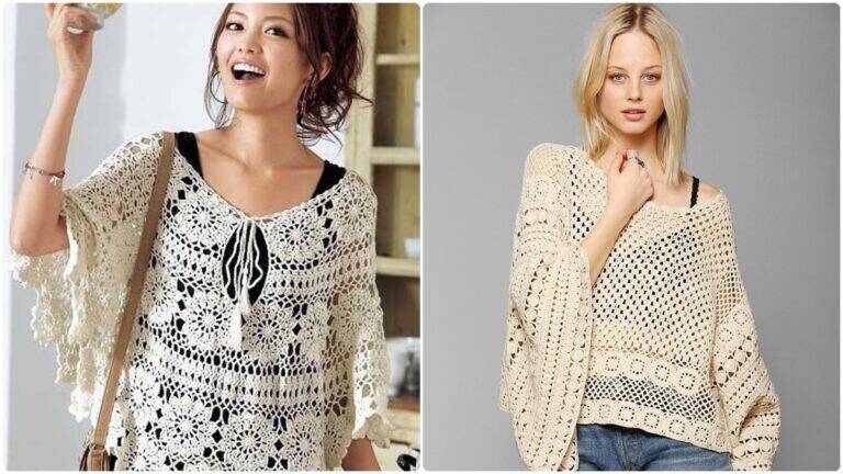 Blusas de Crochê Lindíssimas: Estilo Elegante e Despojado!