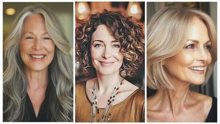4 Cortes de Cabelo para 60+ Ficarem com Carinha de 30 no Outono