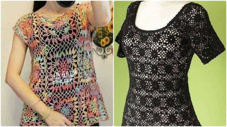 Blusas de Crochê: Descubra Peças Charmosas e Elegantes!
