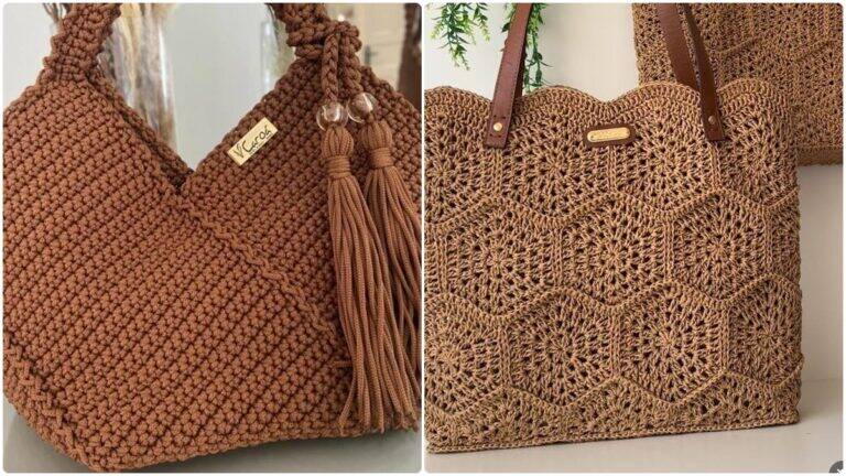 Bolsas de Crochê: Estilo Artesanal que Nunca Sai de Moda