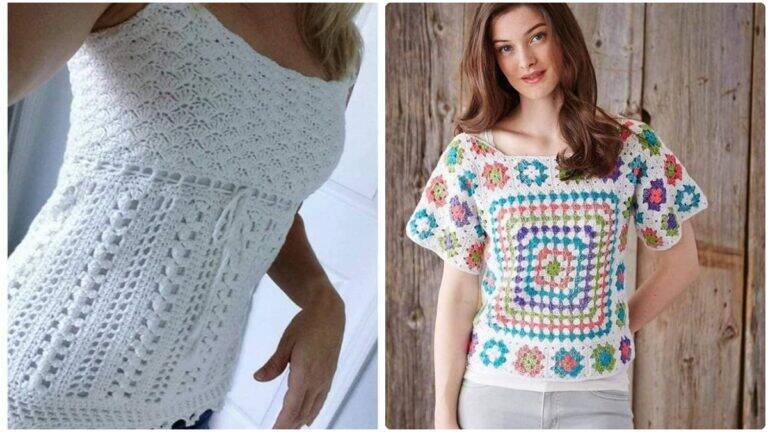 Crie Lindas Blusas de Crochê: Versatilidade, Estilo e Arte!