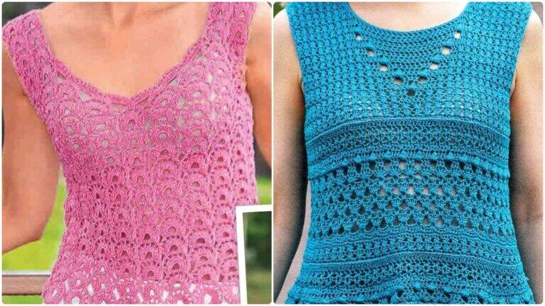 Blusas de Crochê: Peças Leves e Confortáveis que Encantam!