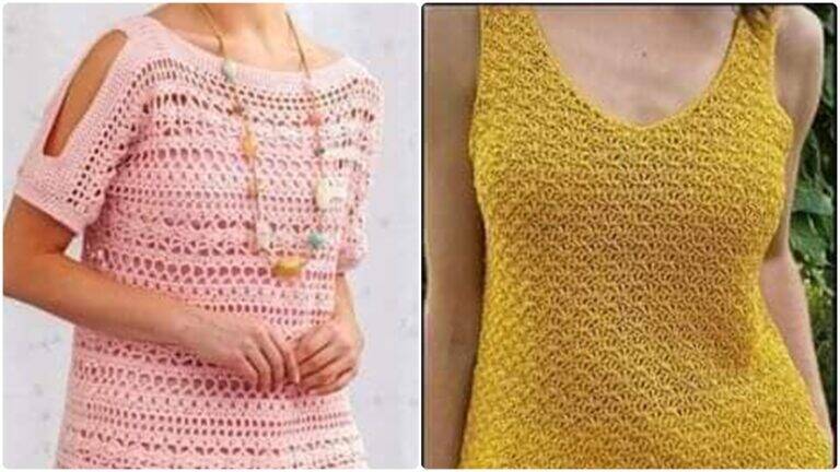 Crie Blusas de Crochê Lindas para Usar no Seu Dia a Dia!