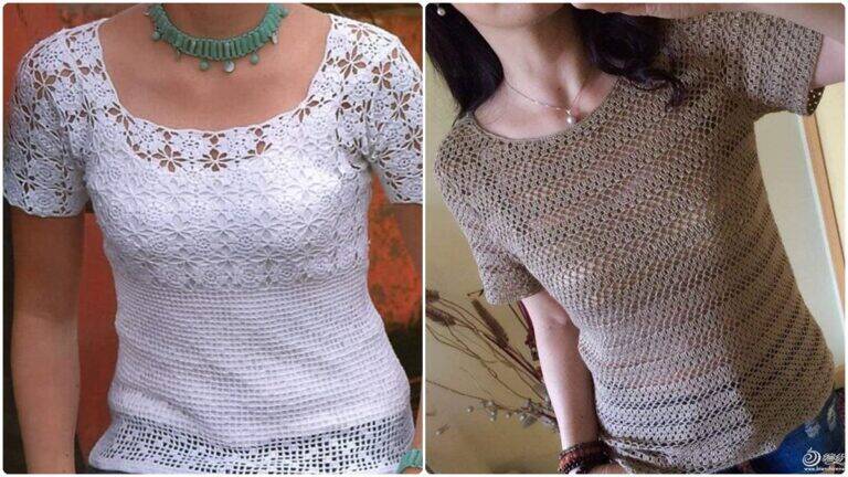 Blusas de Crochê: As Peças que Unem Estilo, Arte e Autenticidade!