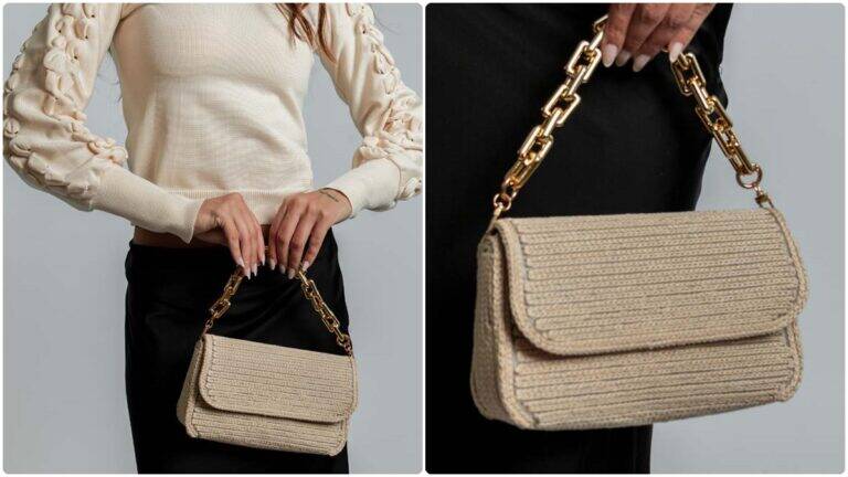 Bolsa de Crochê Oásis: Crie Uma Peça Elegante e Lindíssima!