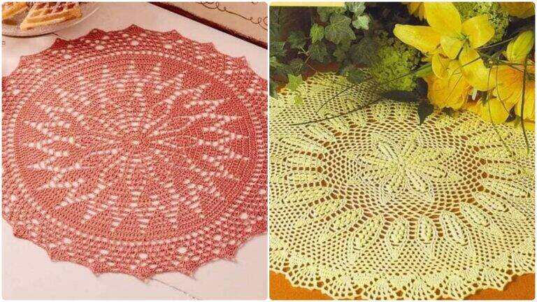 Centros de Mesa em Crochê: O Charme que Transforma Ambientes!