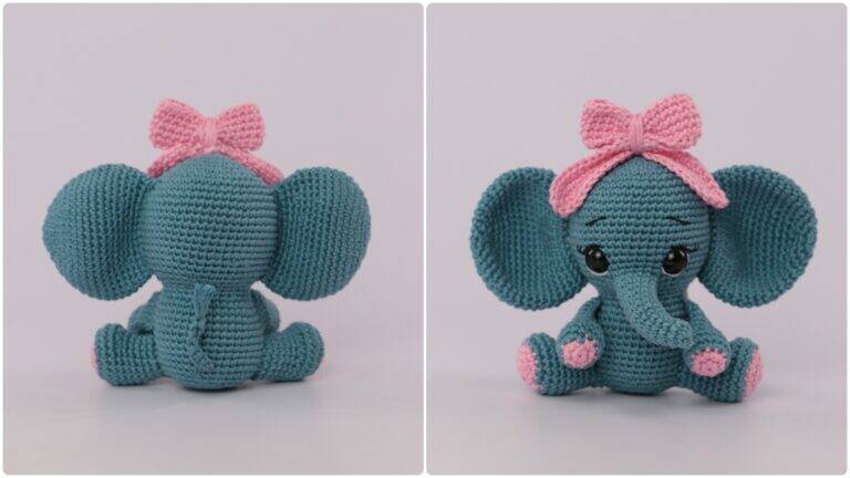 Amigurumi da Elefantinha: Descubra Como Criar Essa Fofura!