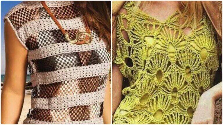 Blusas de Crochê: Crie Peças Estilosas que Nunca Saem de Moda!