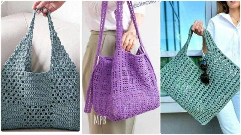 Bolsas de Crochê com Gráficos: Crie as Suas Você Mesmo com Estilo!