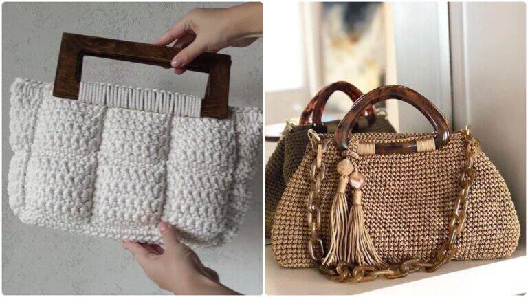 12 Bolsas de Crochê: Crie Peças Exclusivas e Encantadoras!