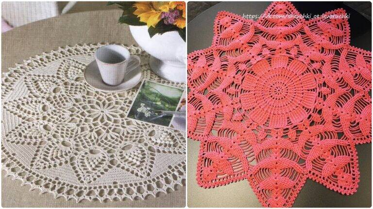 Veja Centros de Mesa em Crochê: Decoração Linda para Qualquer Ambiente!