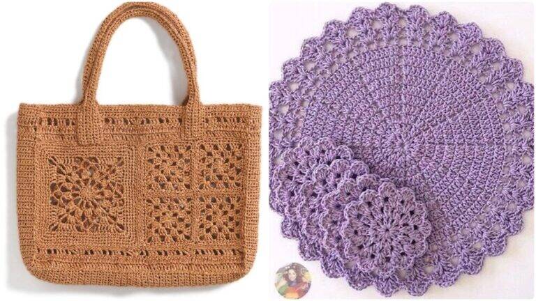 DIY de Crochê Moderno: Descubra Charme e Elegância com Essa Arte Atemporal!