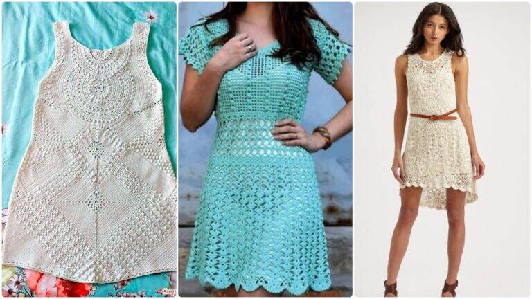 Explore esses 14 vestidos de crochê que vão transformar o seu guarda-roupa!