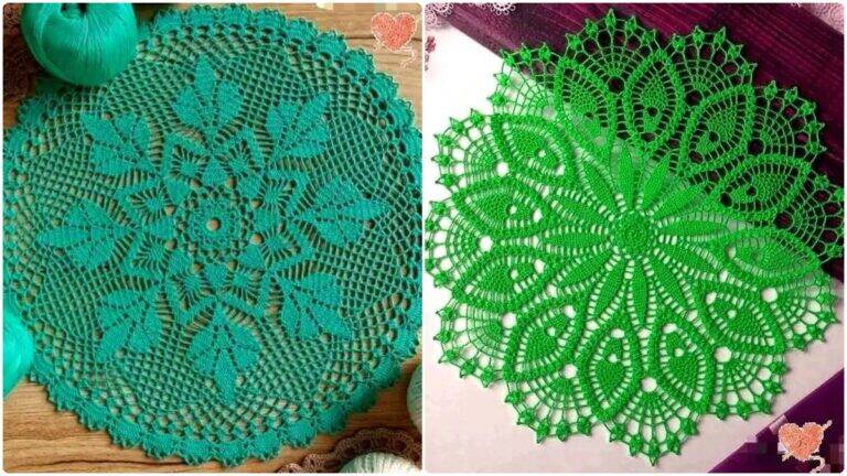 Crie toalhas de mesa em crochê que vão transformar a sua decoração