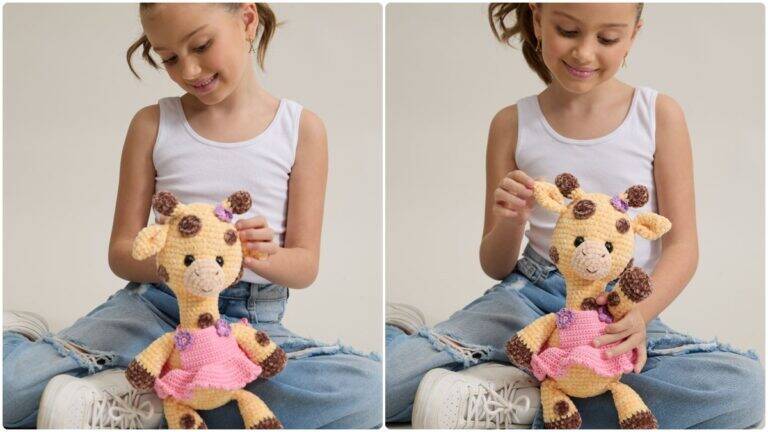 Amigurumi da Girafa Luli: Aprenda a Criar Essa Fofura!