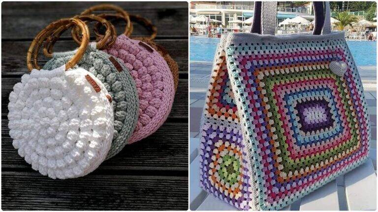 11 Bolsas de Crochê: Peças Lindas e Criativas que Encantam em Qualquer Estilo!