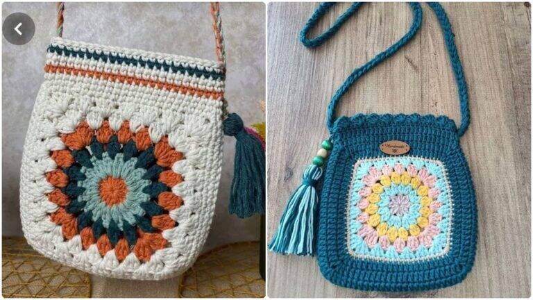 Bolsas de Crochê Simples e Fácil: Charme Artesanal ao Seu Alcance!