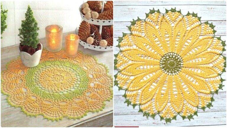 Centros de Mesa em Crochê: Crie Peças Lindas com os Gráficos!