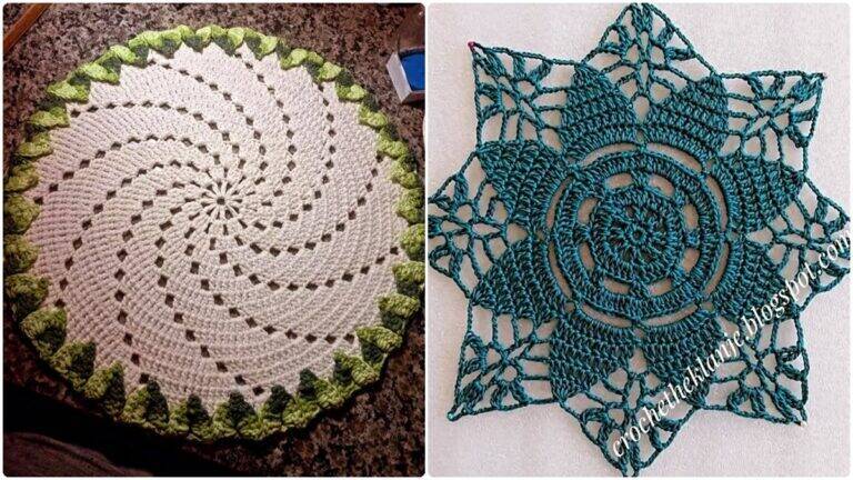 Veja Centros de Mesa em Crochê: Detalhes que Transformam sua Decoração!