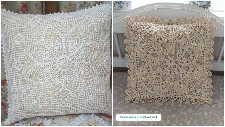 Almofadas de Crochê: Crie 11 Peças e Transforme a Sua Decoração!