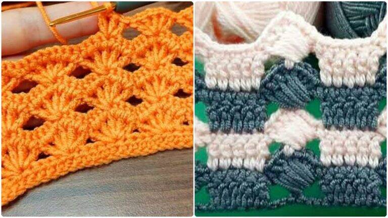 25 Pontos de Crochê Diferentes com Amostras Passo a Passo: Aprenda, Combine e Arrase!