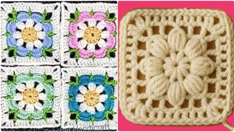 Squares de Crochê: Quadradinhos Mágicos que Transformam Seu Artesanato em Arte