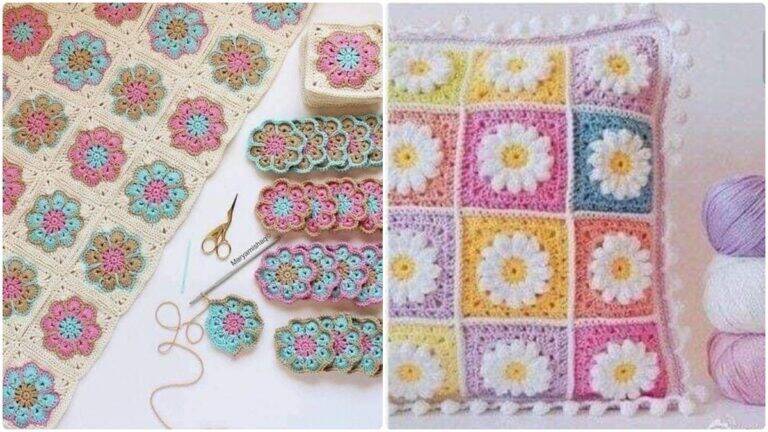 Squares de Crochê: Descubra Como Usá-los para Criar Peças Lindíssimas!