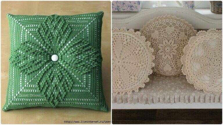 Almofadas de Crochê para a Sua Decoração: Charme e Criatividade!