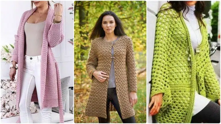 25 Cardigãs de Crochê com Gráficos: Transforme Seu Estilo com Elegância!