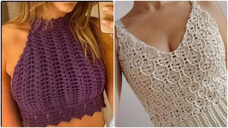 12 Croppeds de Crochê com Gráficos: Charme para Usar no Verão + Vídeo Aula!